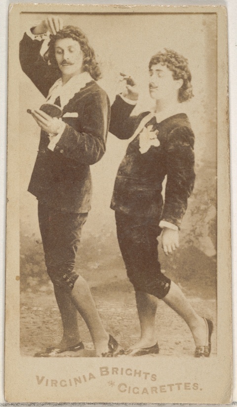 Vintage Virginia Brights Cigarette Card