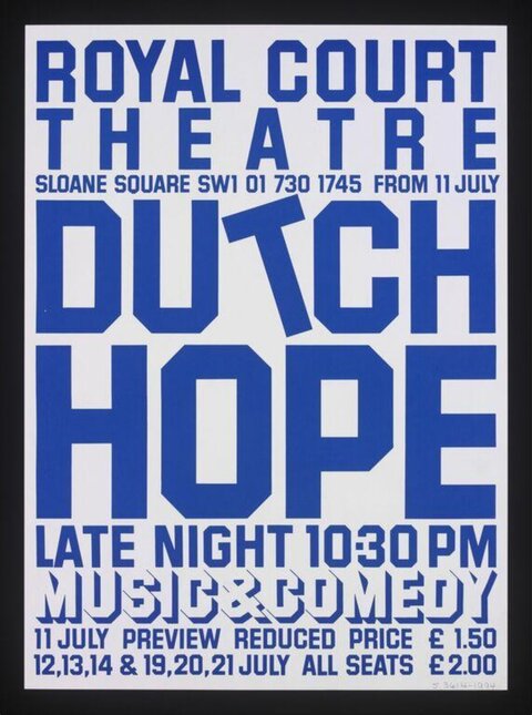 Dutch Hope Theatre Promotional Poster