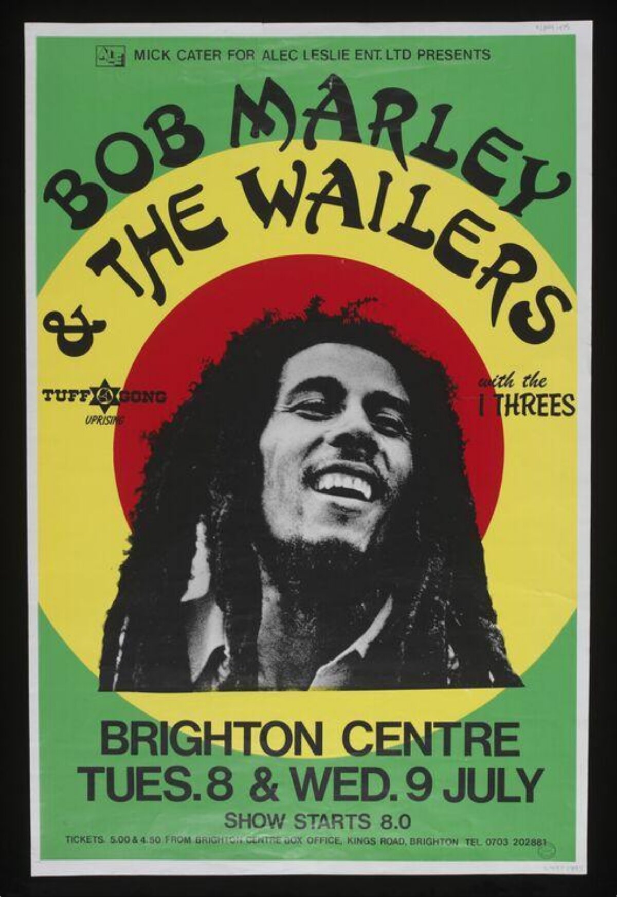 Bob Marley Concert Poster