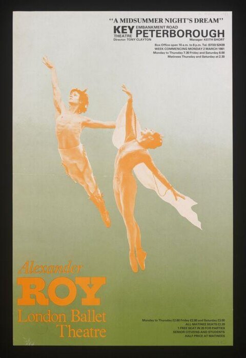 A Midsummer Night's Dream Ballet Poster