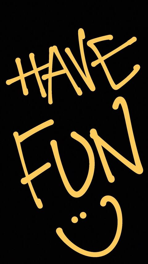 Have Fun Text with Smiley Face