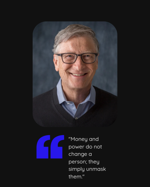 Bill Gates Quote Graphic
