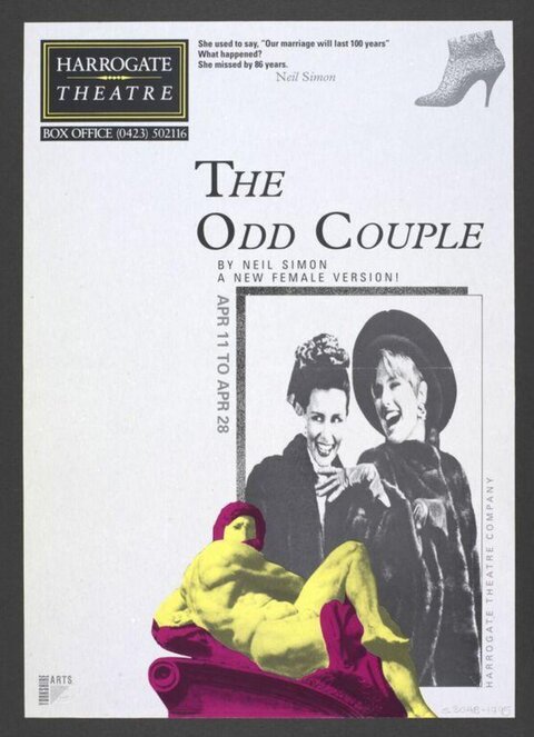 Harrogate Theatre The Odd Couple Poster