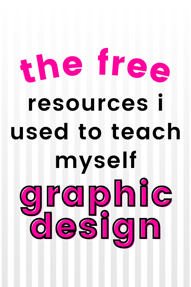 Free Resources to Self-Teach Graphic Design