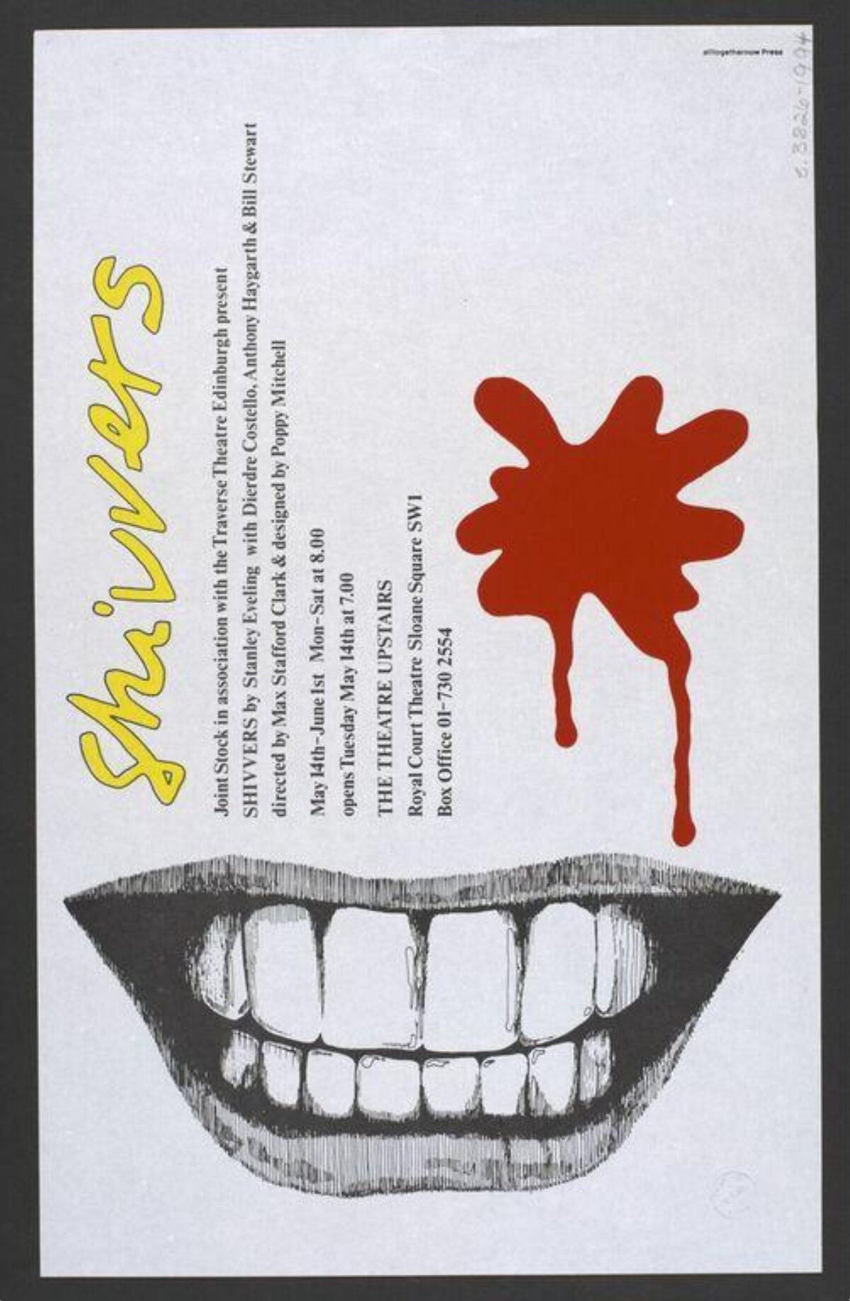 Shivvers Theatre Play Poster