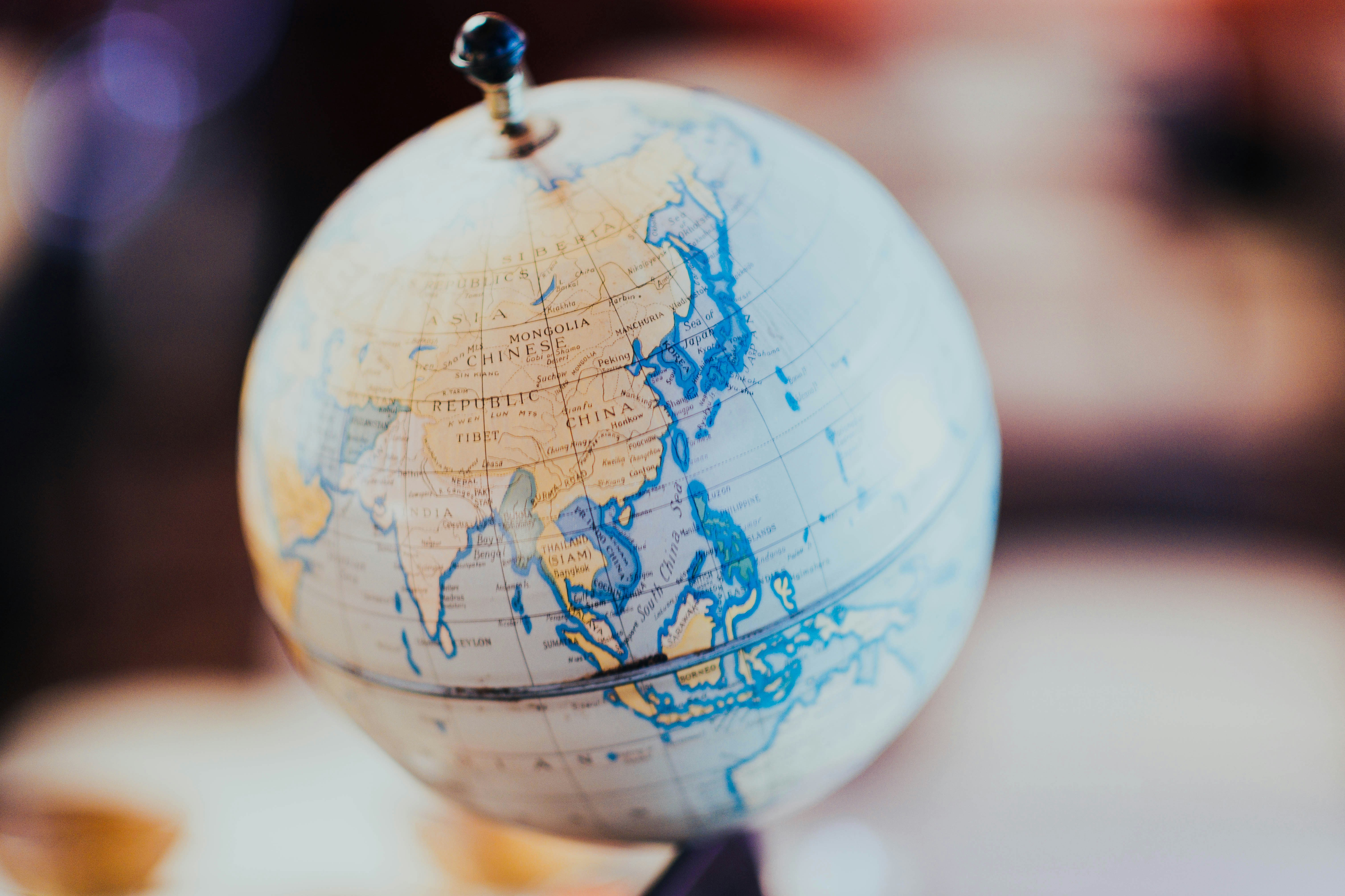 Vintage Desktop Globe