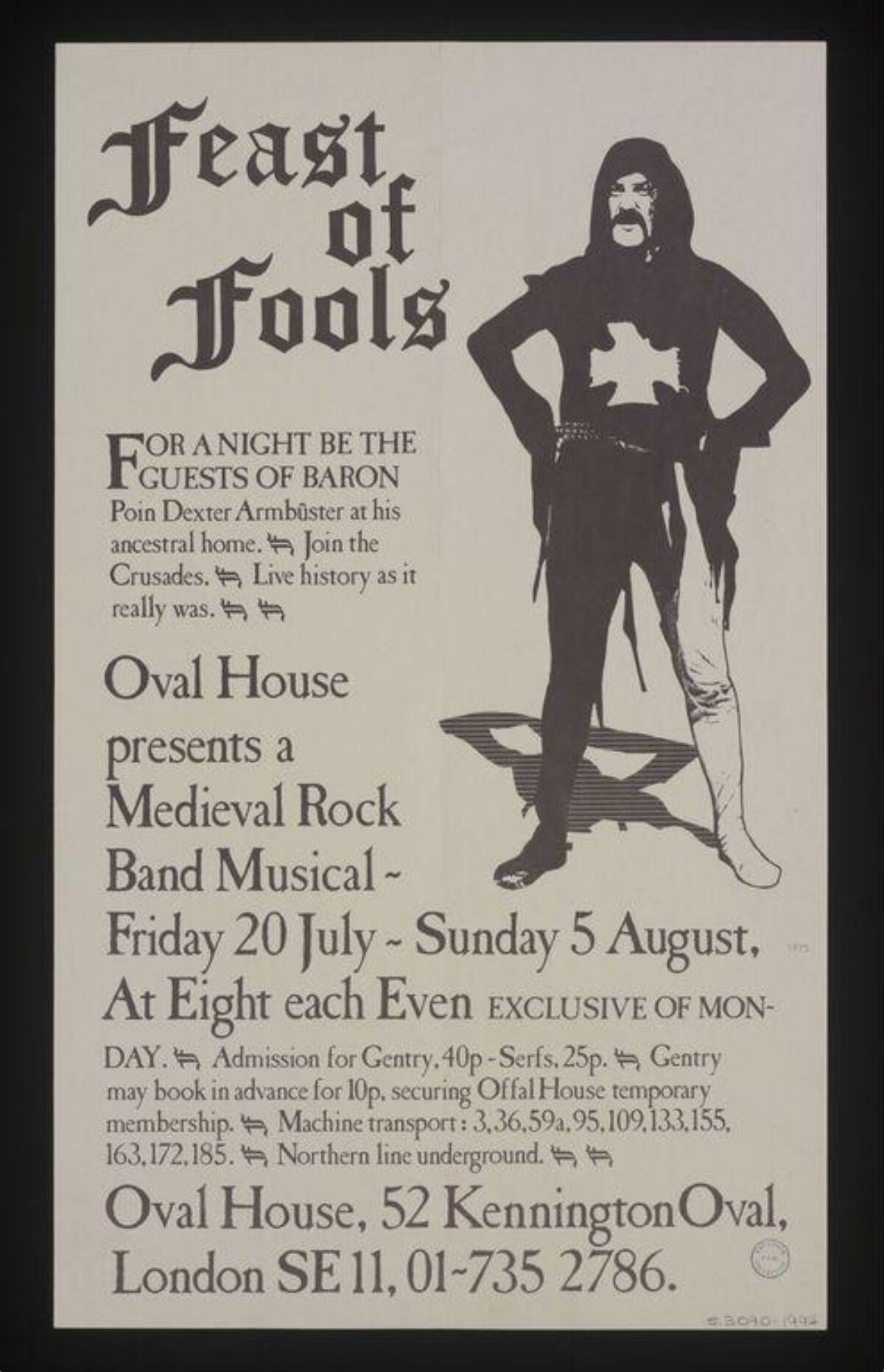 Feast of Fools Event Poster
