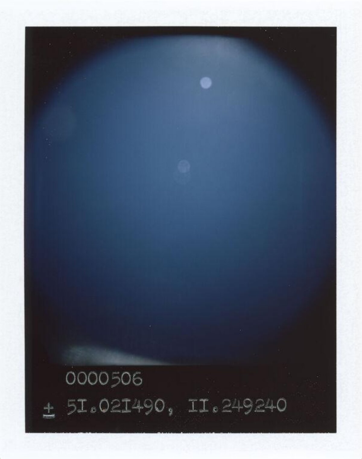 Vintage Astronomical Sky Photo