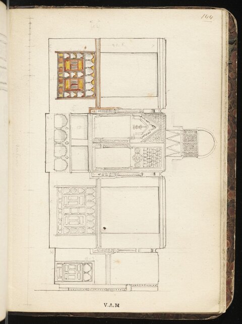 Hand-drawn Architectural Floor Plan