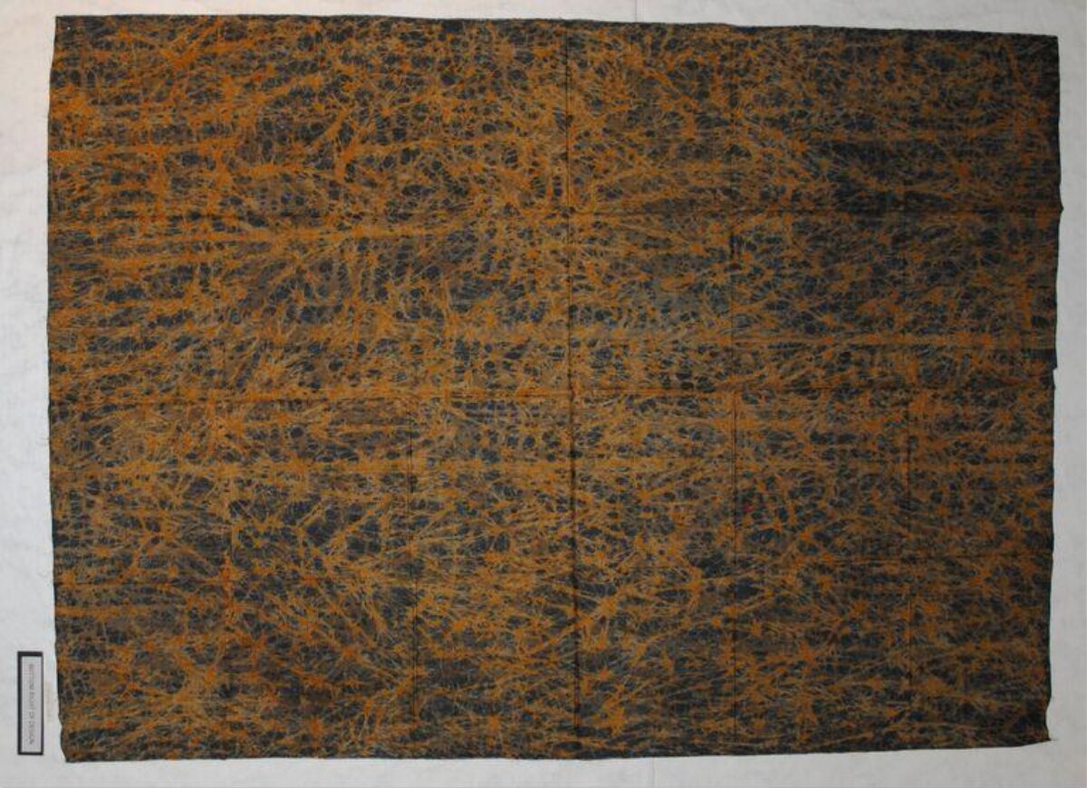 Antique Brown Dyed Textile