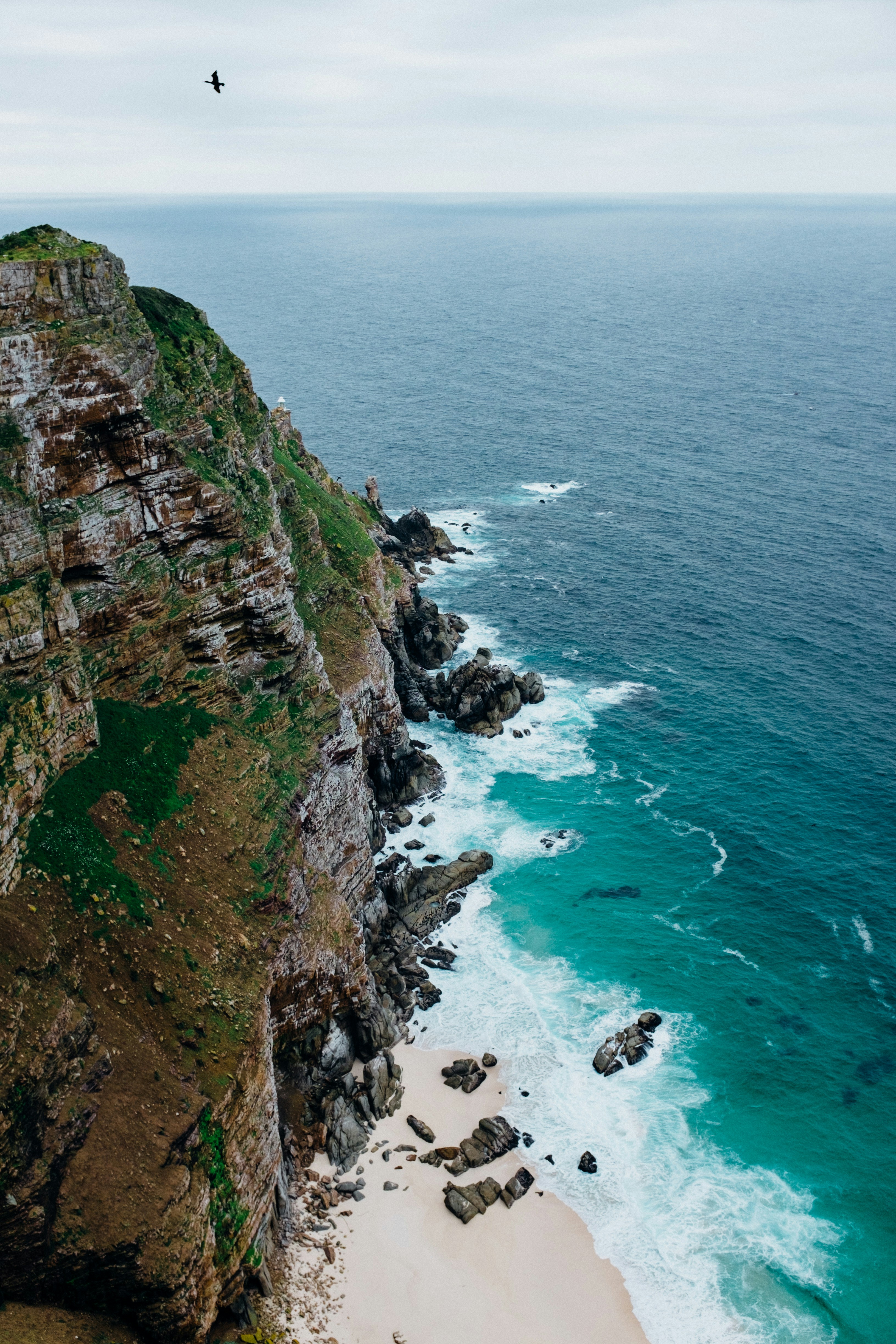 Coastal Cliff Sea View