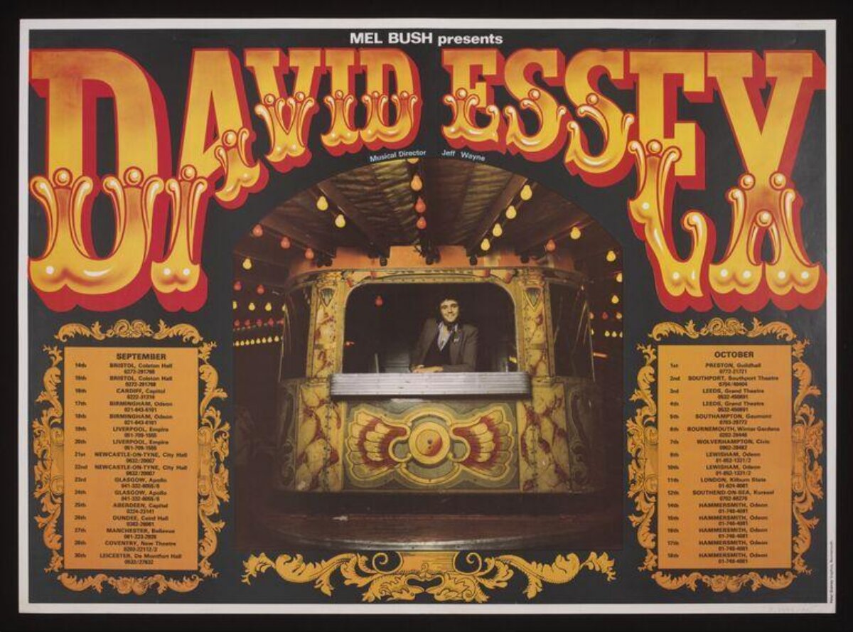 David Essex Tour Poster