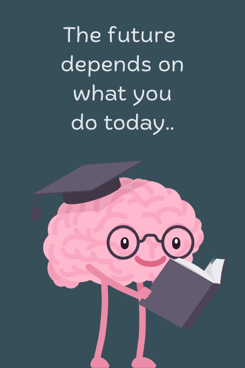 Motivational Study Quote Illustration