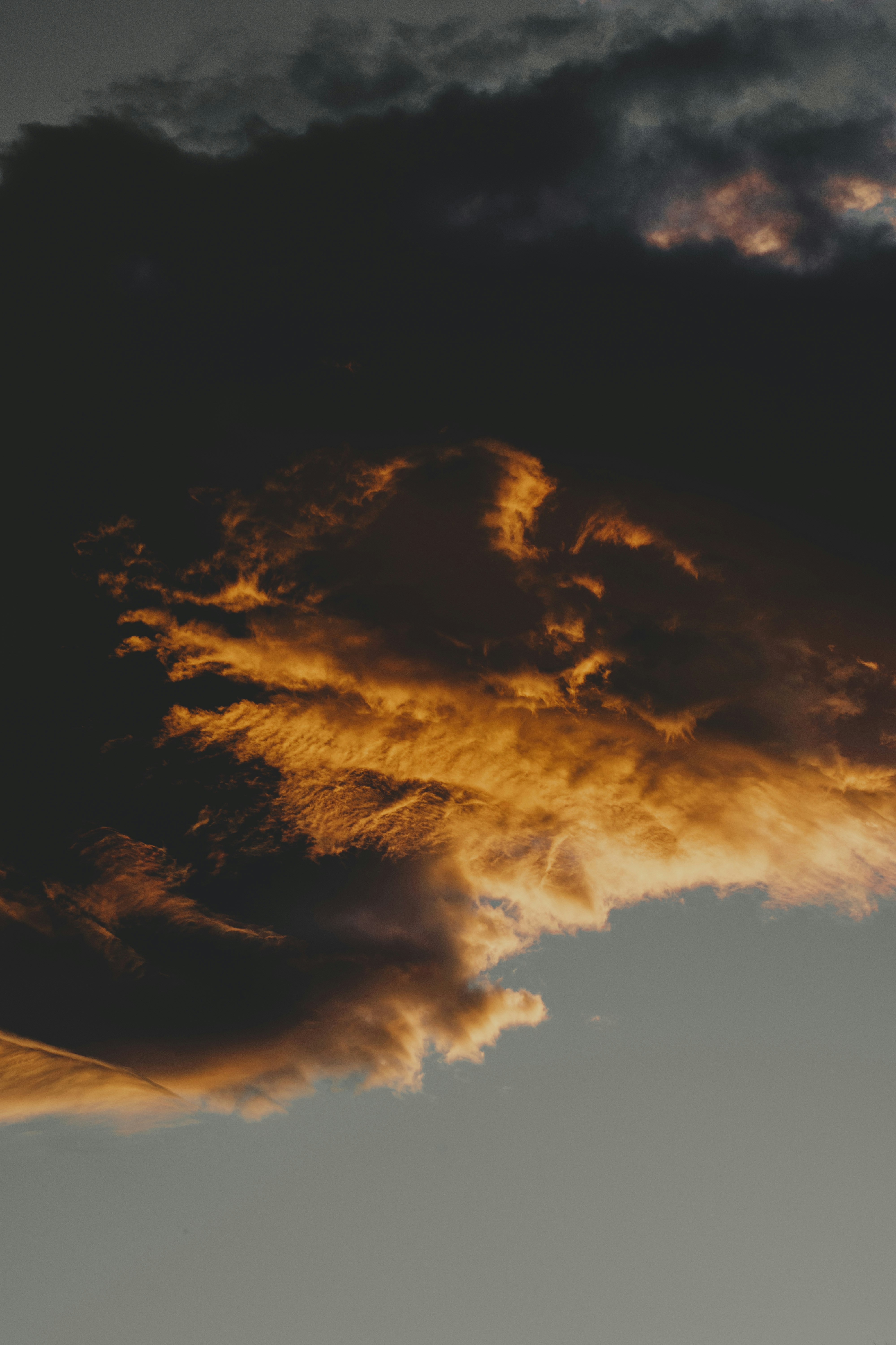 Golden Sunset Clouds