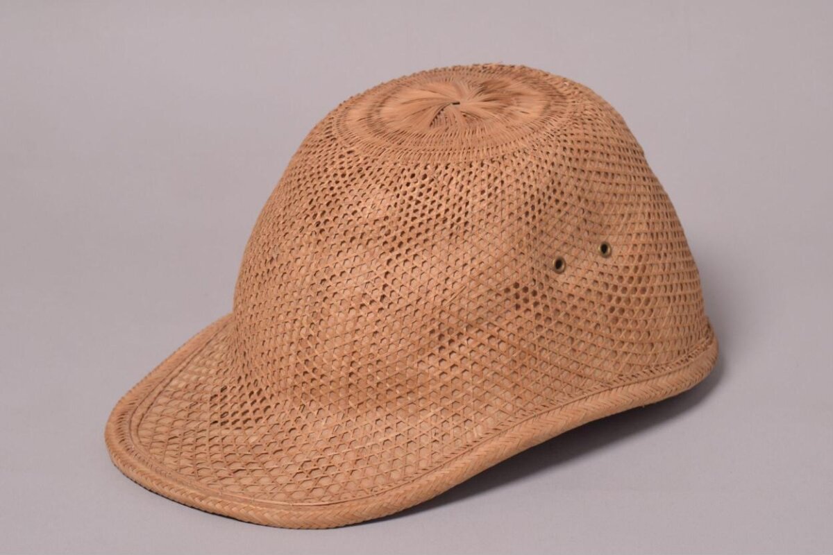 Natural Woven Straw Cap