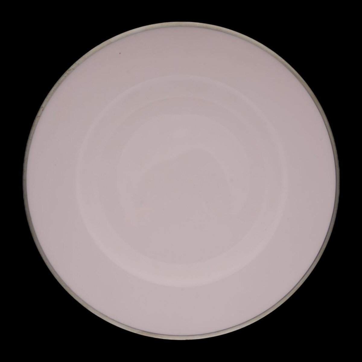 Plain Pink Ceramic Plate