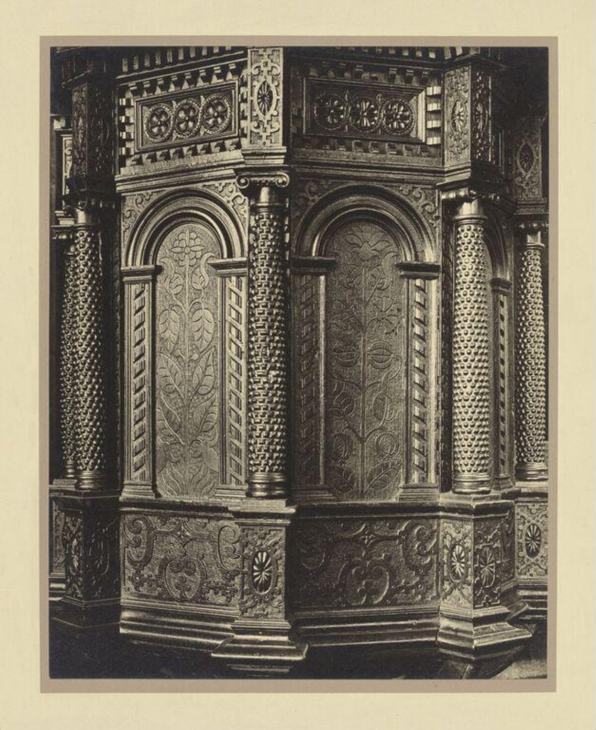 Ornate Carved Architectural Panels