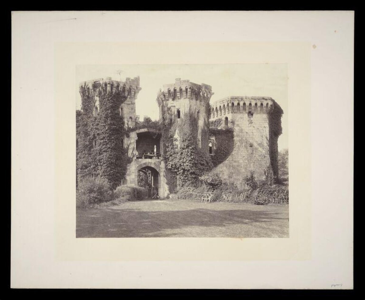 Ivy-covered Castle Gate