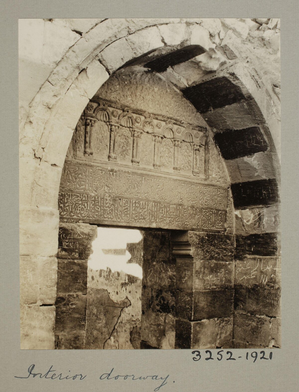 Historic Carved Interior Doorway