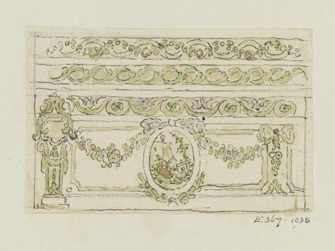 Hand-drawn Decorative Panel Design