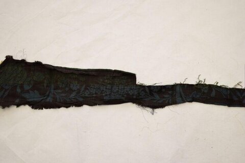 Fragment of Antique Patterned Fabric