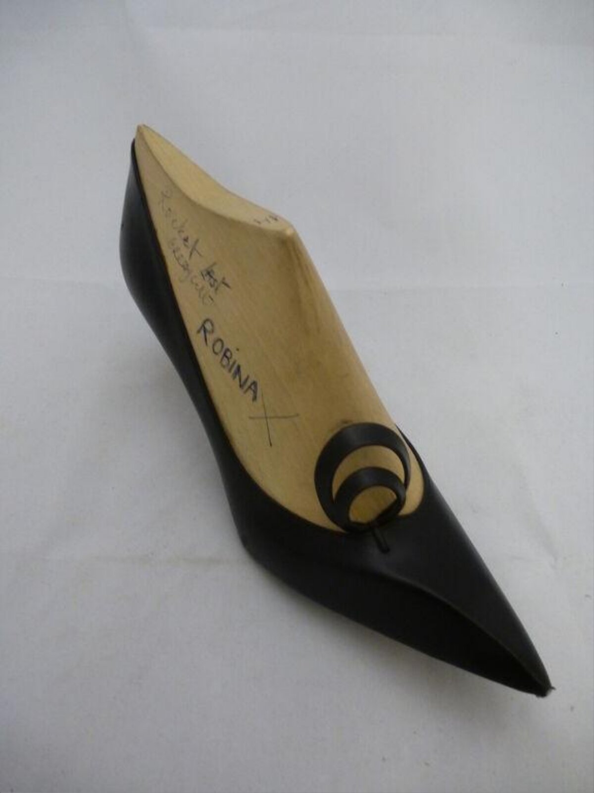 Handwritten High Heel Shoe Last