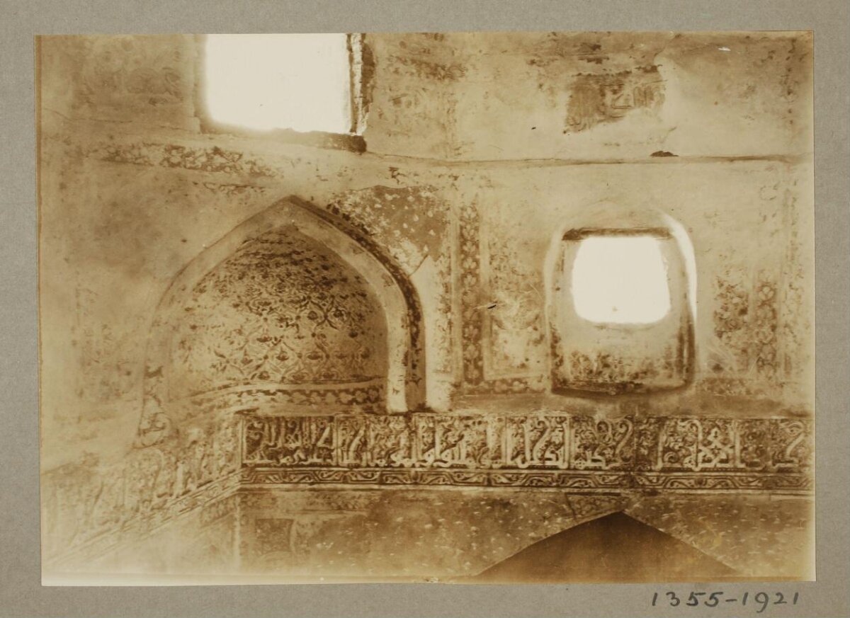 Vintage Historic Decorated Wall Interior