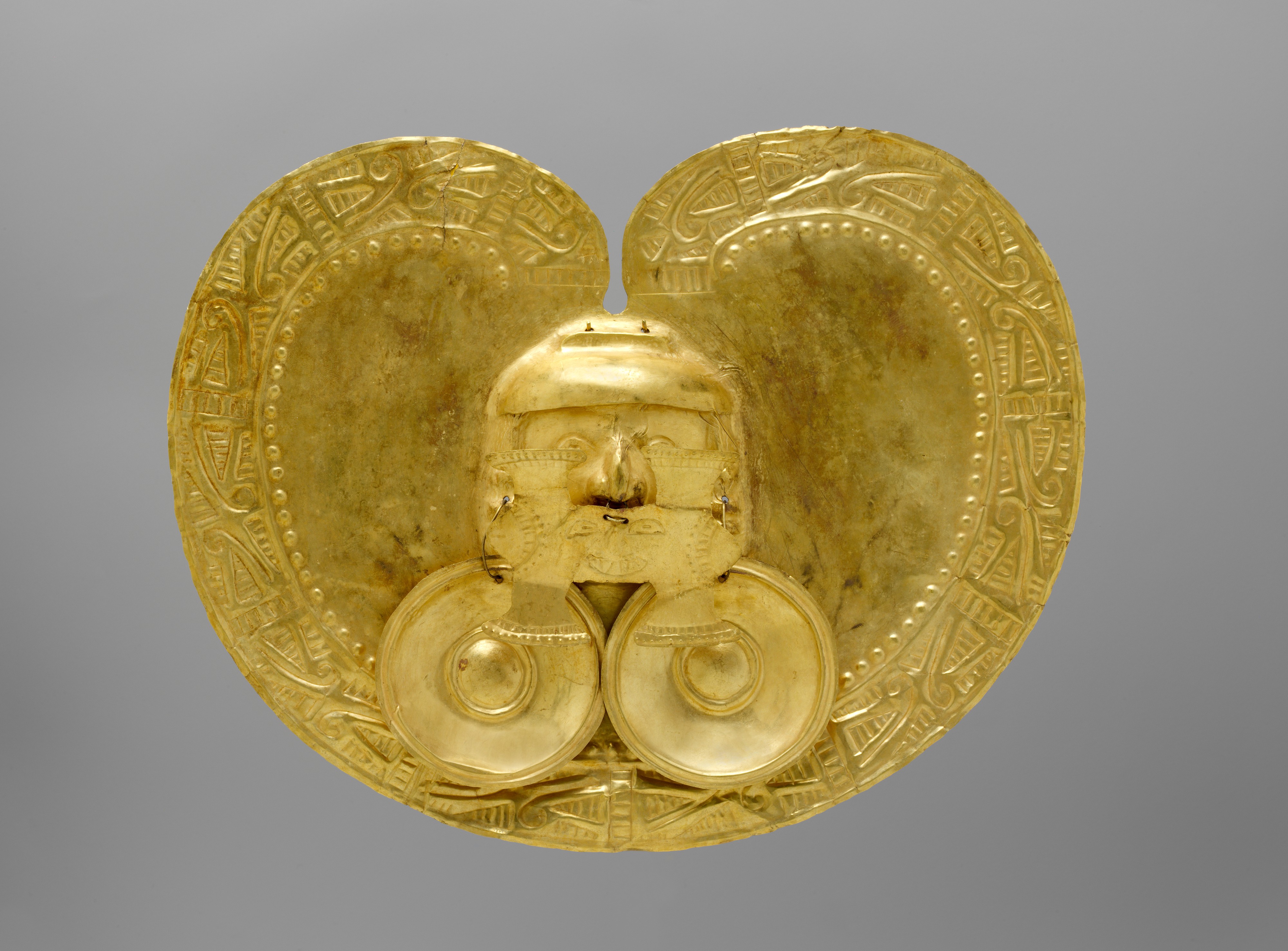 Ancient Pre-Columbian Gold Pectoral
