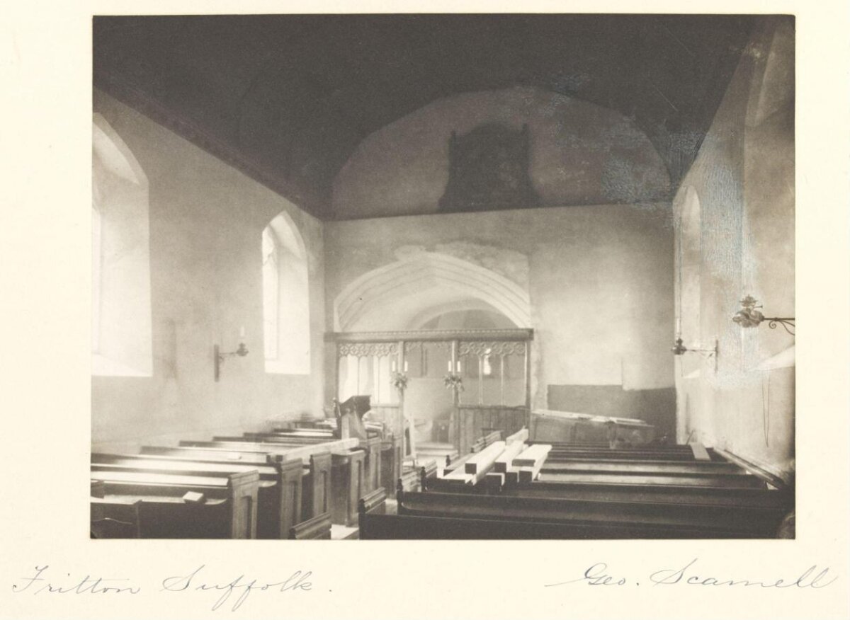 Fritton Church Interior Suffolk