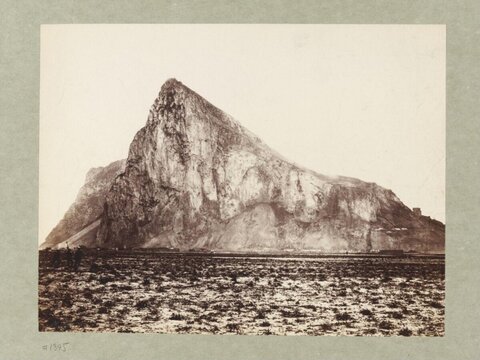 Rock of Gibraltar Vintage View