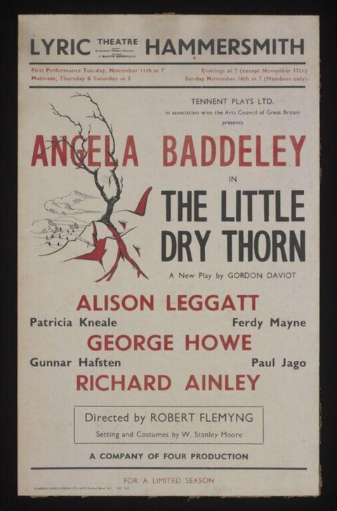The Little Dry Thorn Theatre Poster