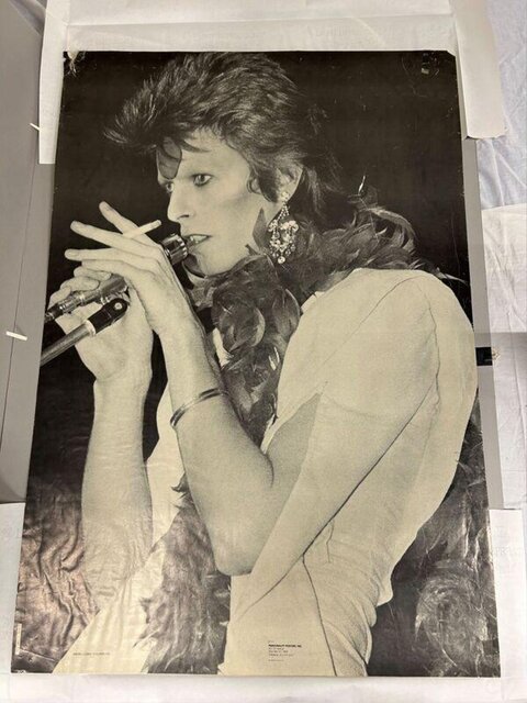 Vintage David Bowie Concert Poster