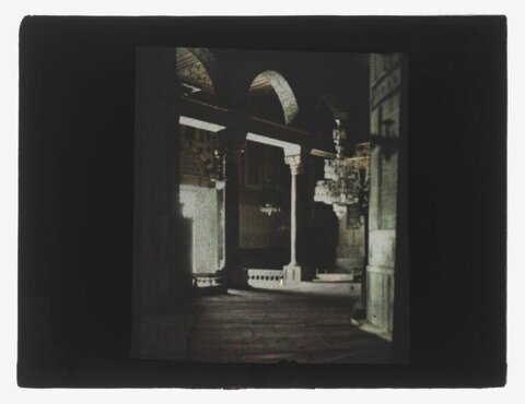 Vintage Mosque Interior View