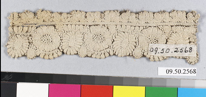 Antique Handmade Lace Edge Fragment