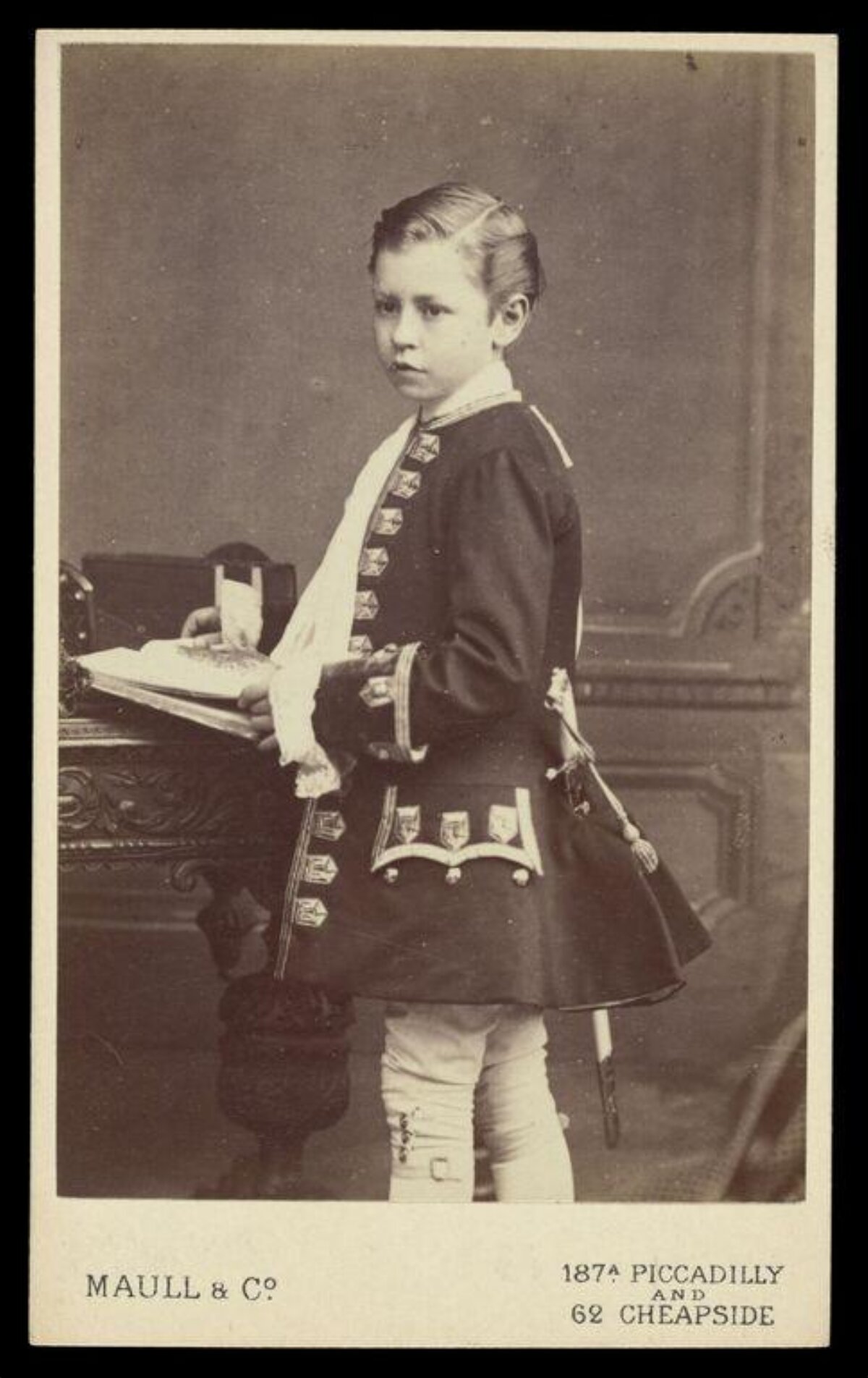Victorian Portrait of a Young Boy