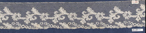 Vintage White Floral Lace Strip