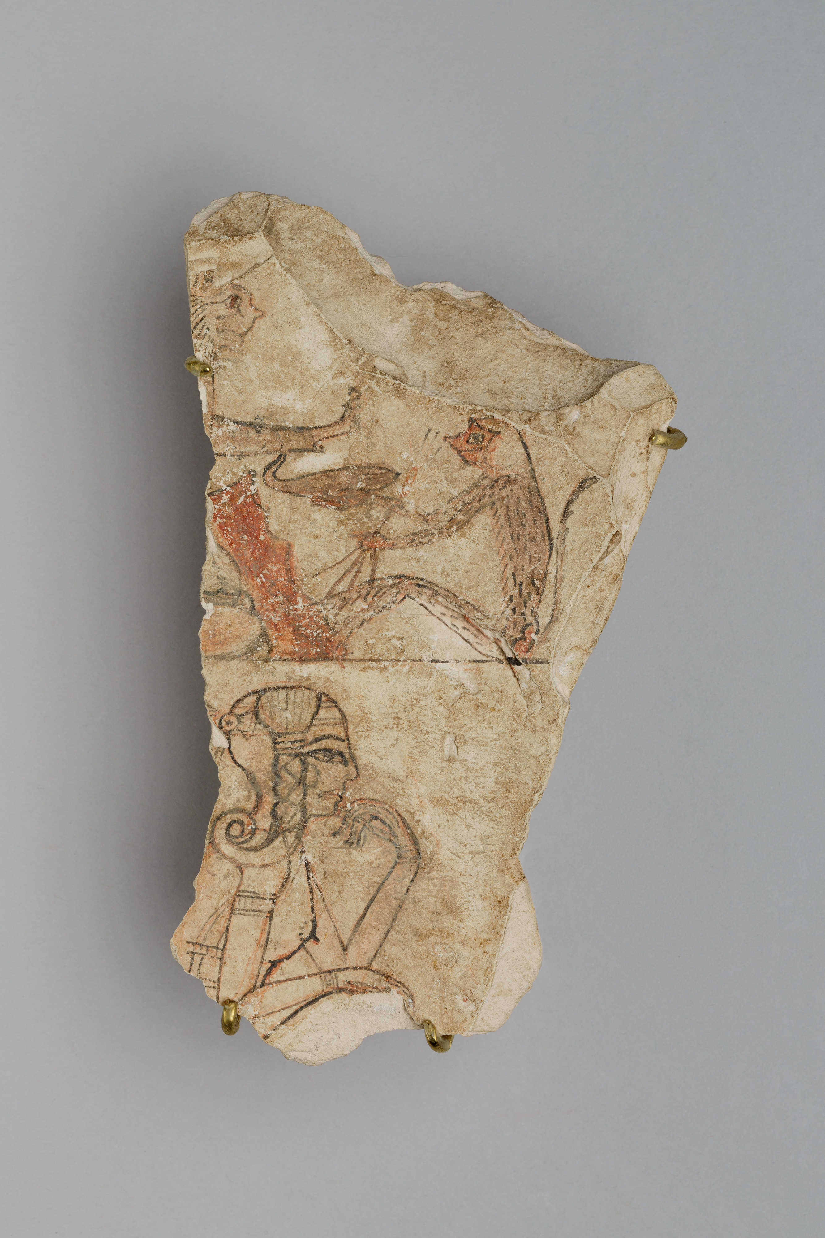 Ancient Egyptian Painted Fragment