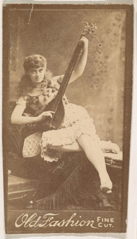 Vintage Actress Portrait Tobacco Card