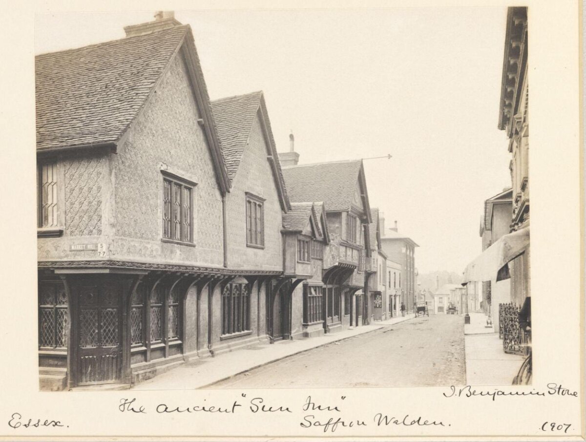 Ancient Sun Inn Saffron Walden 1907