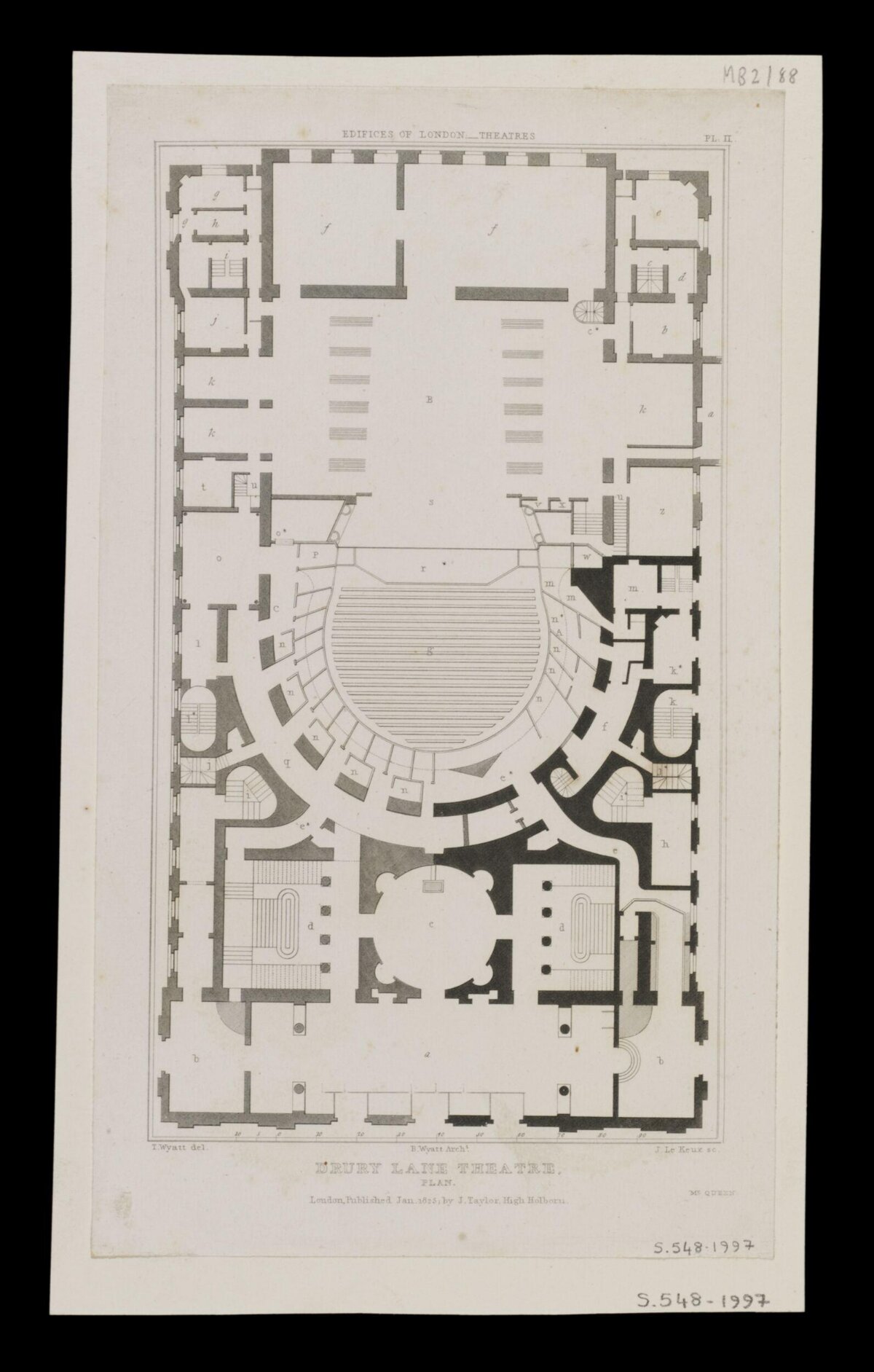 Drury Lane Theatre Floor Plan