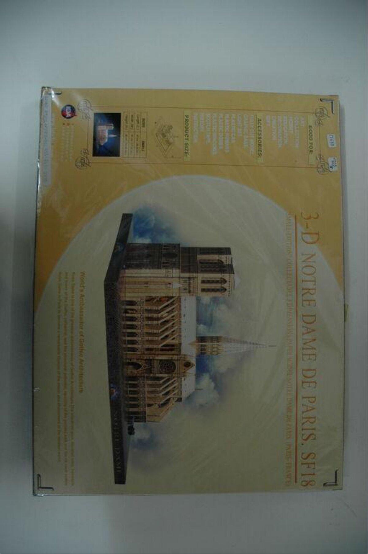 3D Notre Dame de Paris Puzzle Box