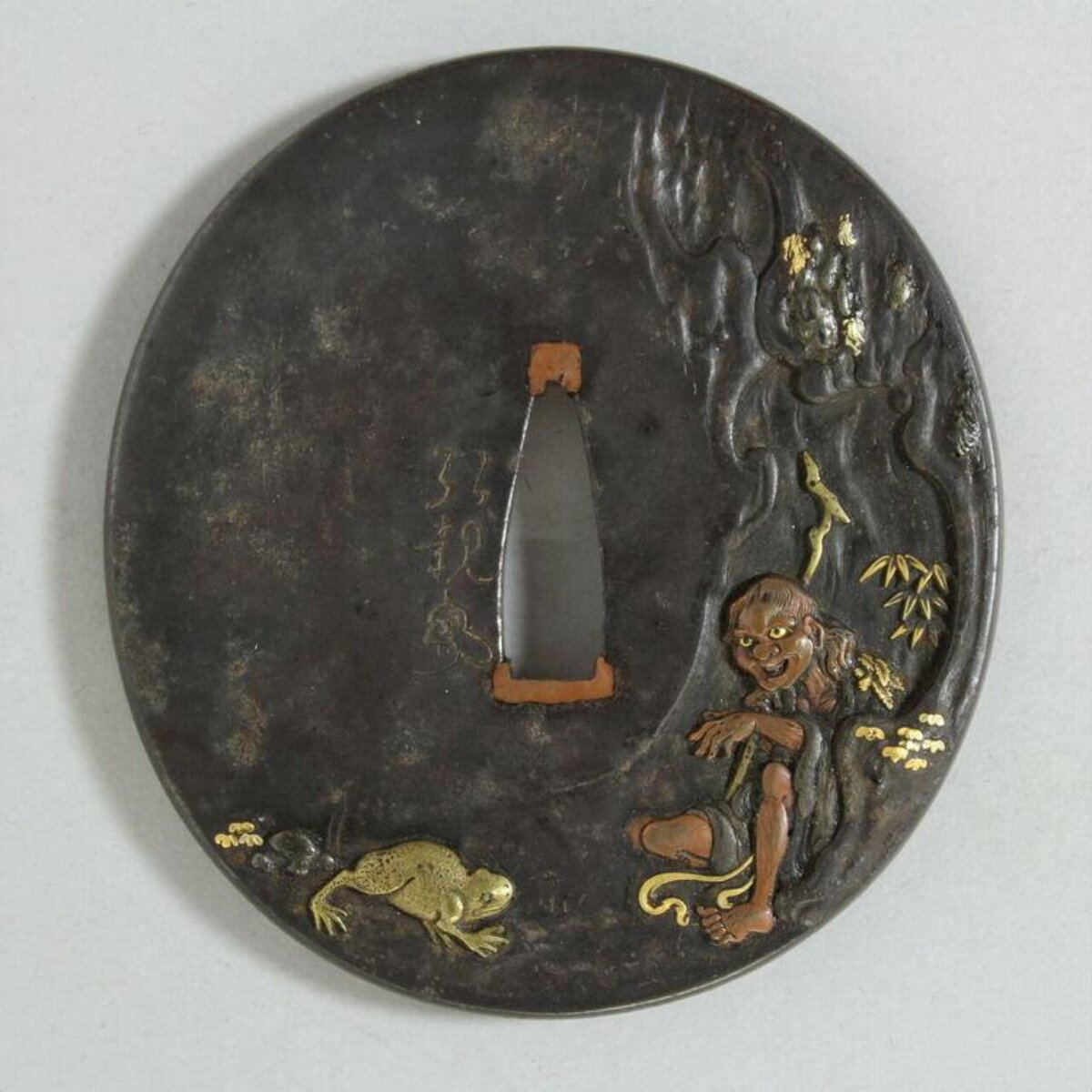 Carved Japanese Sword Tsuba — History