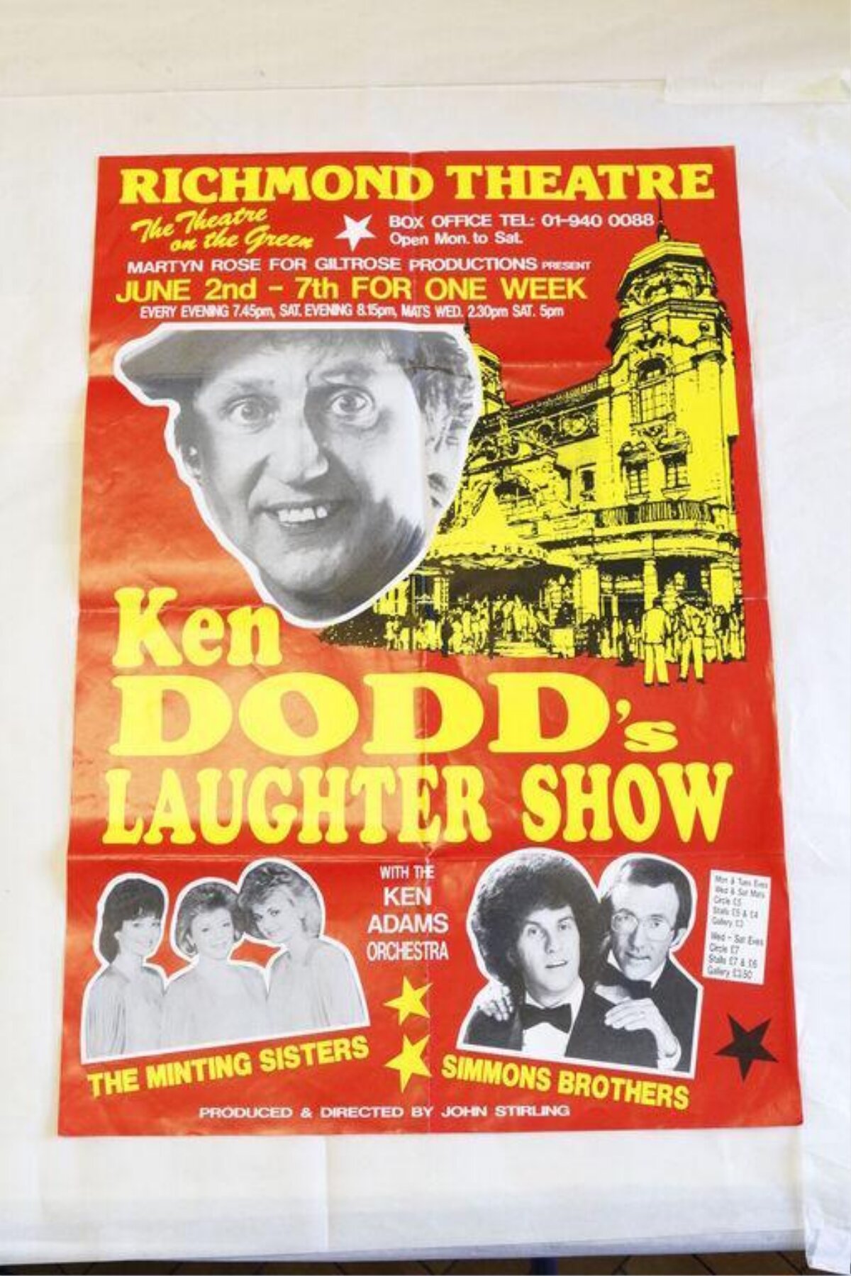 Ken Dodd's Laughter Show Theatre Poster