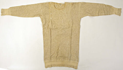 Vintage Beige Long Knit Sweater