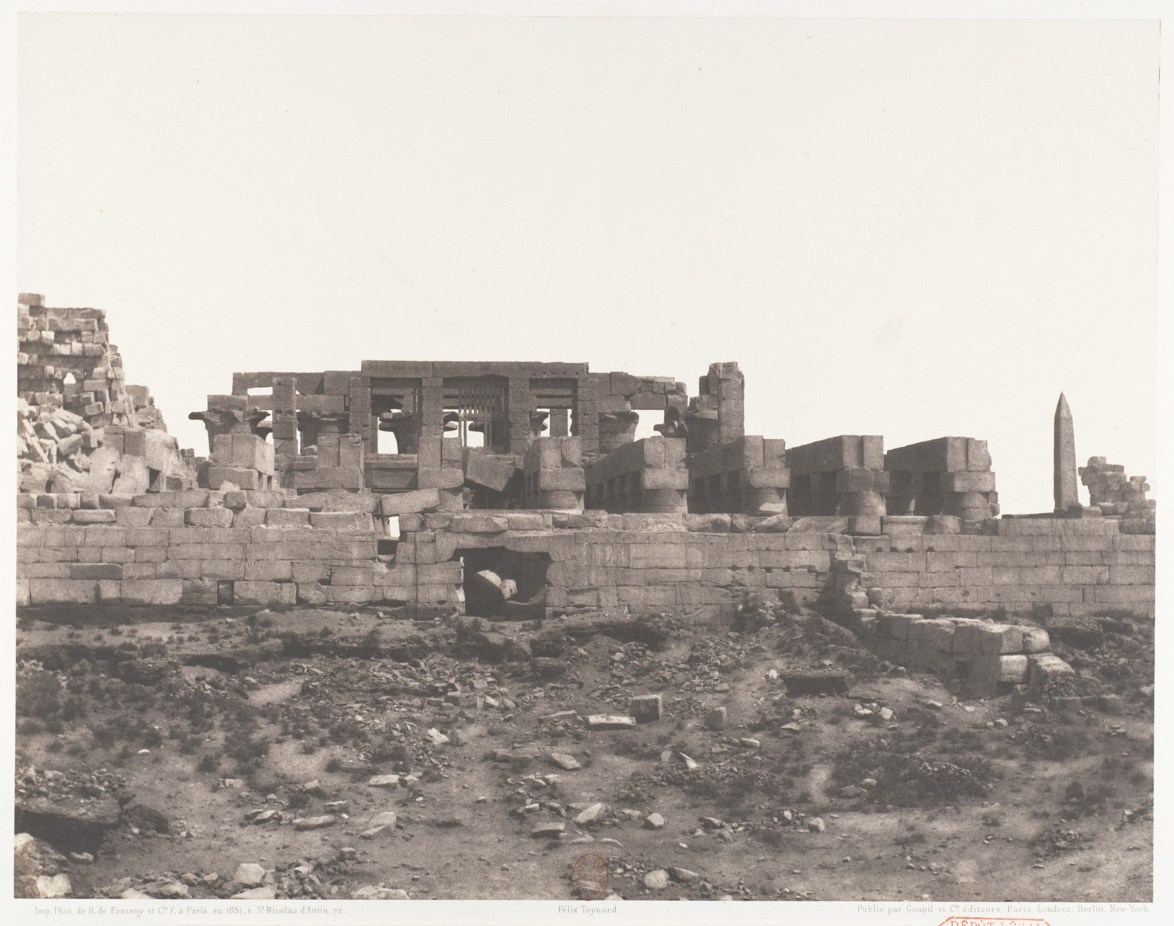 Ancient Egyptian Temple Ruins