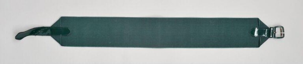 Dark Green Wide Belt