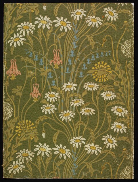 Vintage Daisy Floral Pattern