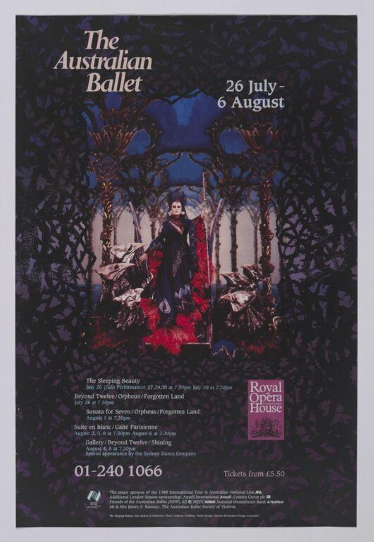 Australian Ballet Performance Poster