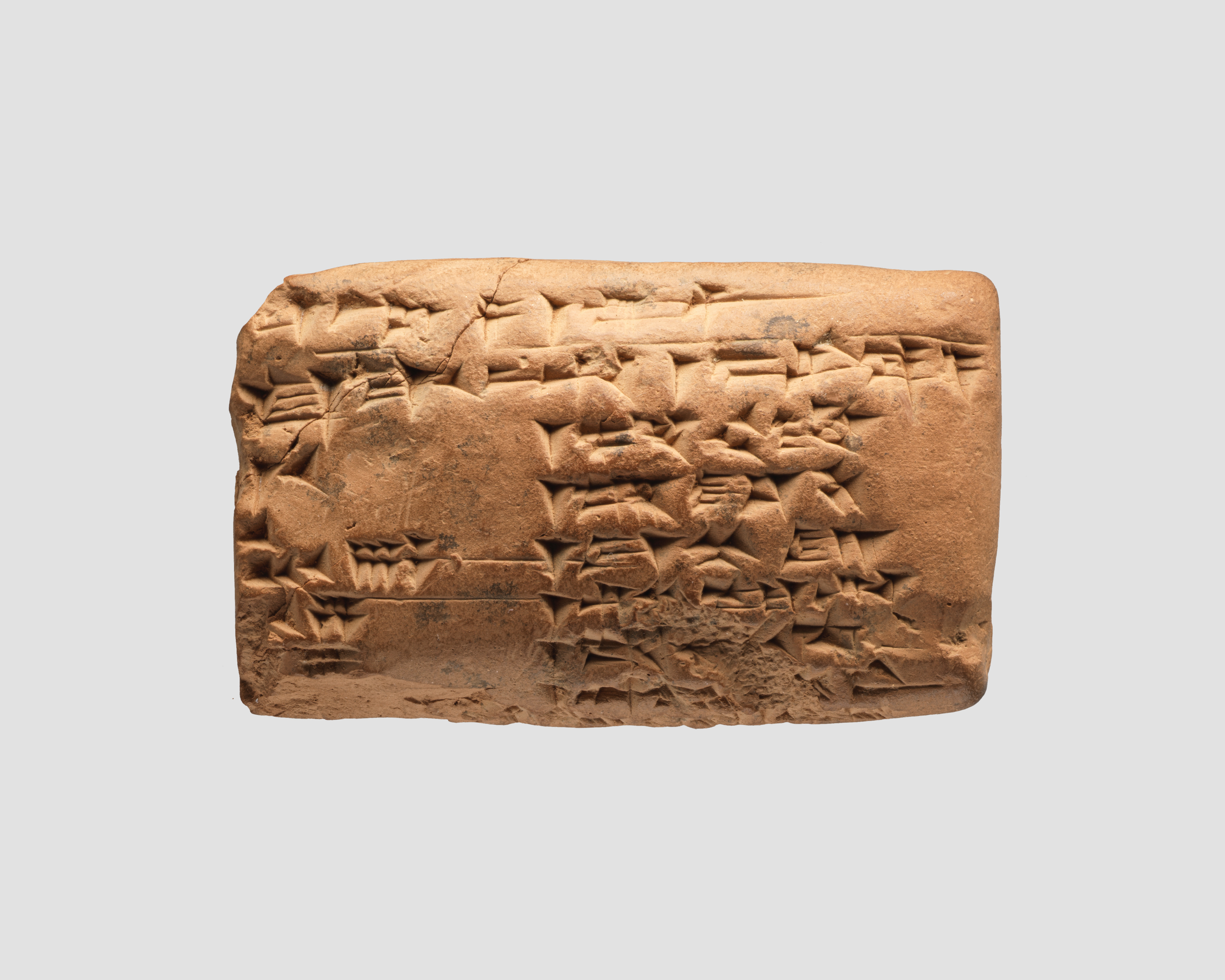 Ancient Cuneiform Clay Tablet
