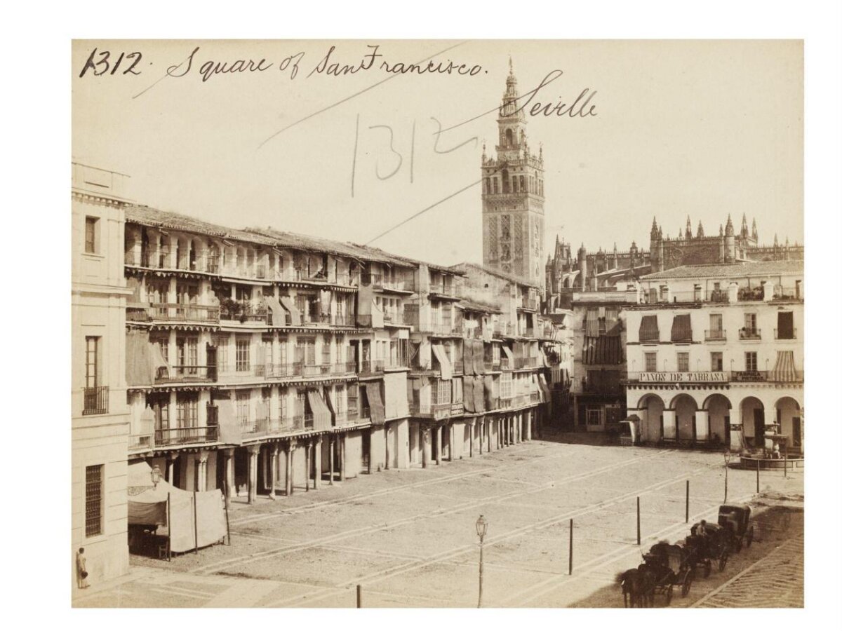 San Francisco Square Seville Old Photo